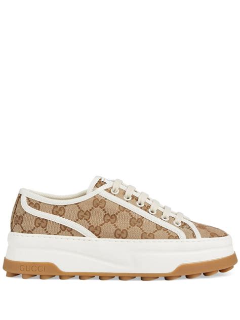 gucci sneakers pelliccia|farfetch Gucci sneakers.